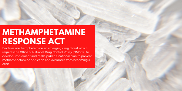 Methamphetamine crystals.